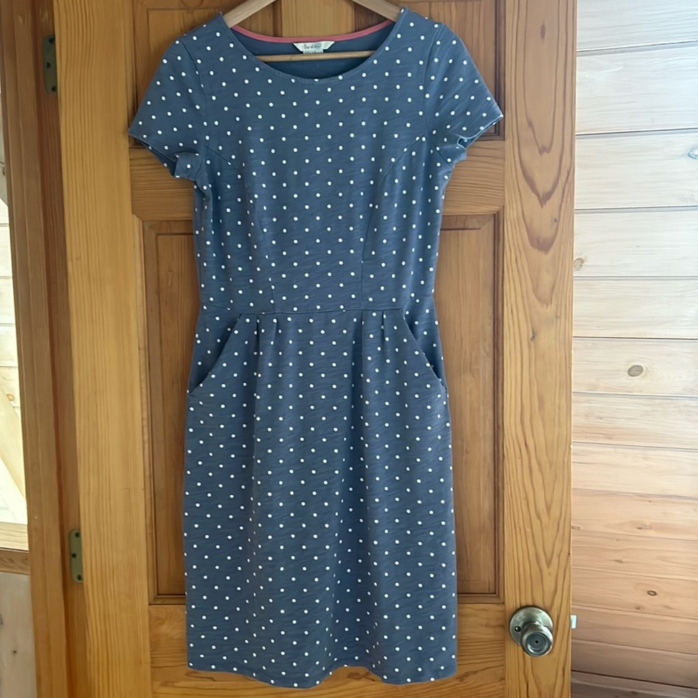 Boden polka dot dress